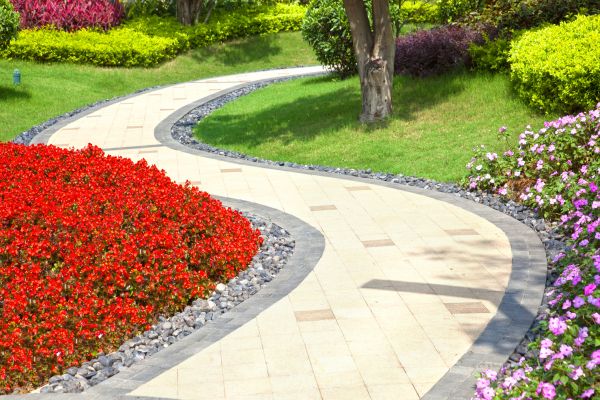 Garden Walkway Installation in Saint Augustine