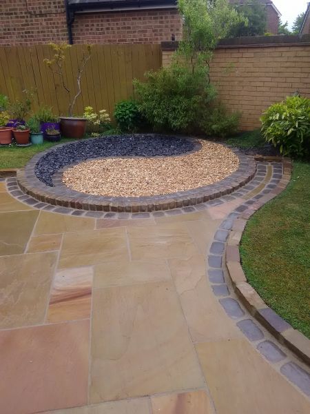 Sandstone Patio Installation in Saint Augustine