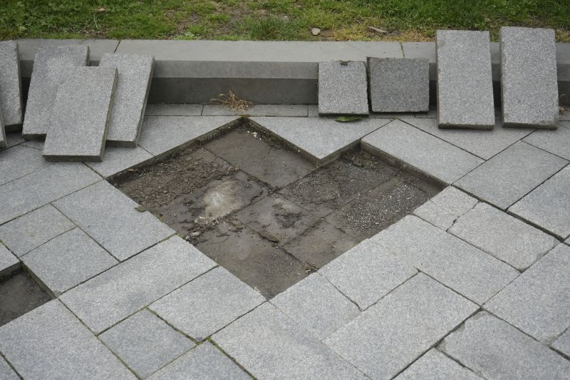 Paver Walkway Repair detail
