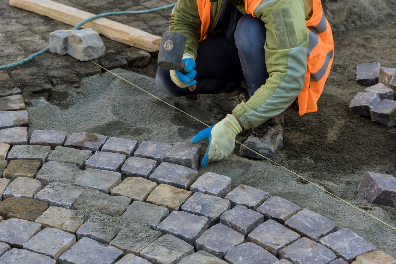 Expert Pavers Team at Work