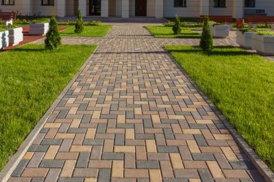 Residential Paver Pathway
